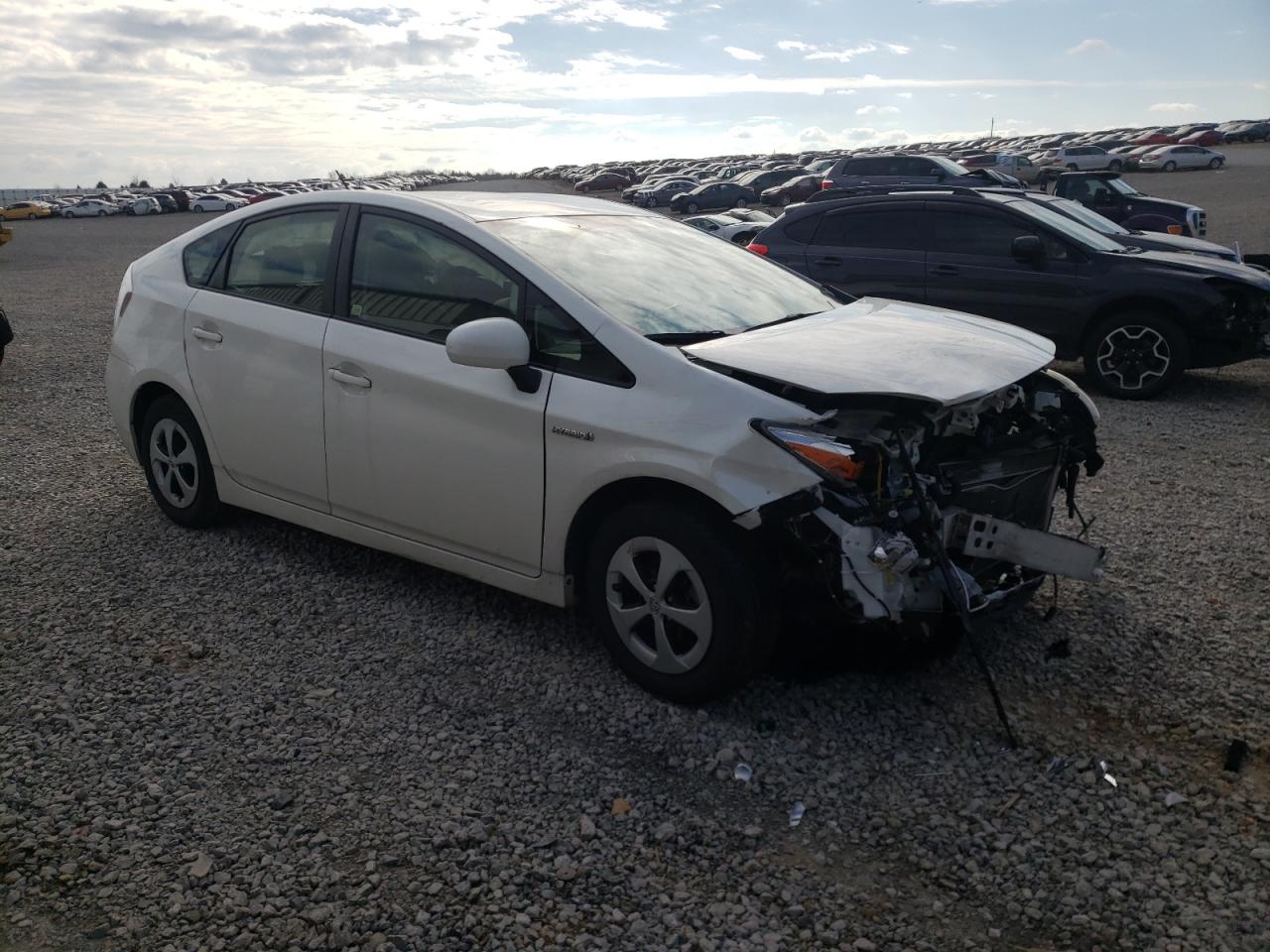TOYOTA PRIUS 2013 with VIN JTDKN3DU2D0353306 - Photo from auction