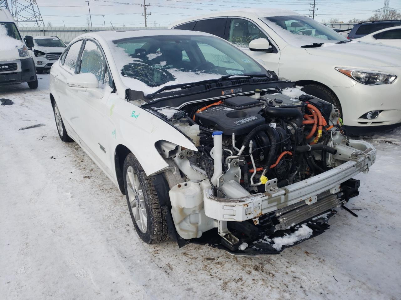 FORD FUSION TIT 2017 with VIN 3FA6P0SU2HR281306 - Photo from auction