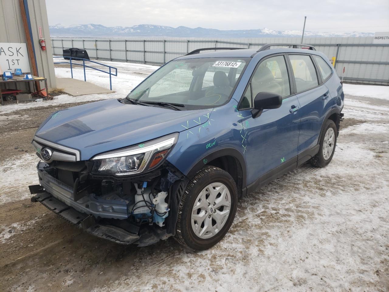 Photo 2 from auction – 2020 SUBARU FORESTER with VIN JF2SKADC8LH480731