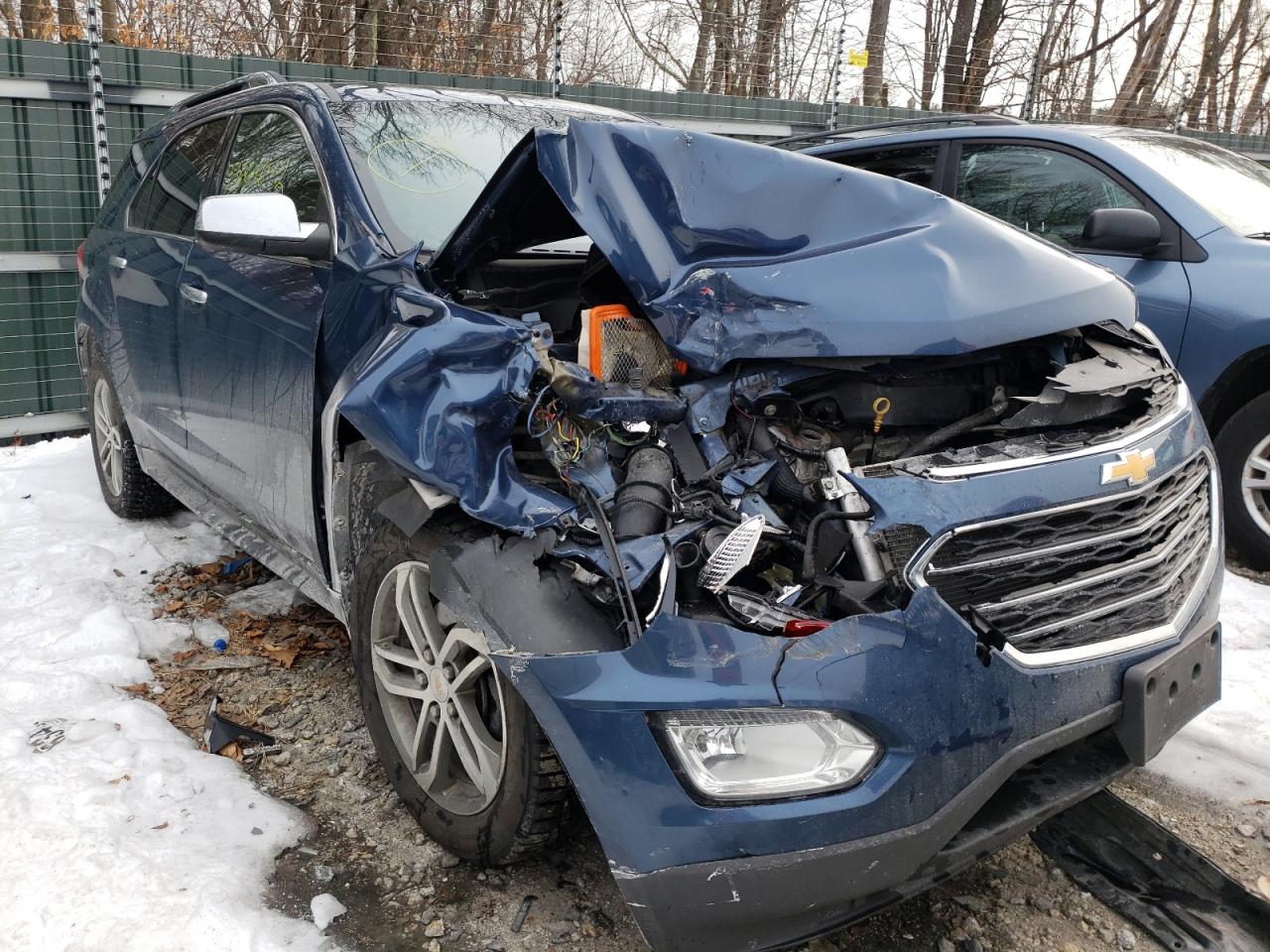 CHEVROLET EQUINOX LT 2016 with VIN 2GNFLGE32G6209598 - Photo from auction