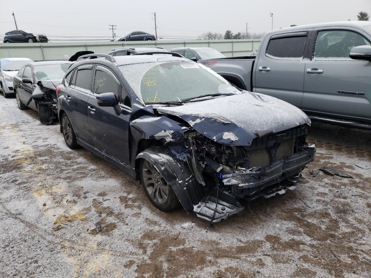 SUBARU IMPREZA SP 2016 with VIN JF1GPAY60GH259937 - Photo from auction