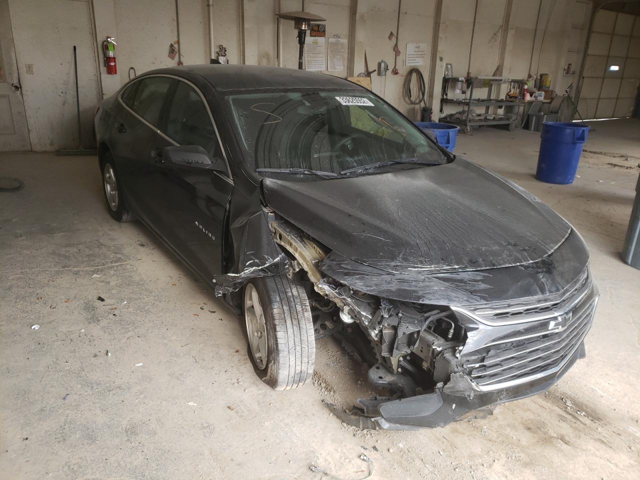CHEVROLET MALIBU LS 2017 with VIN 1G1ZB5STXHF131086 - Photo from auction