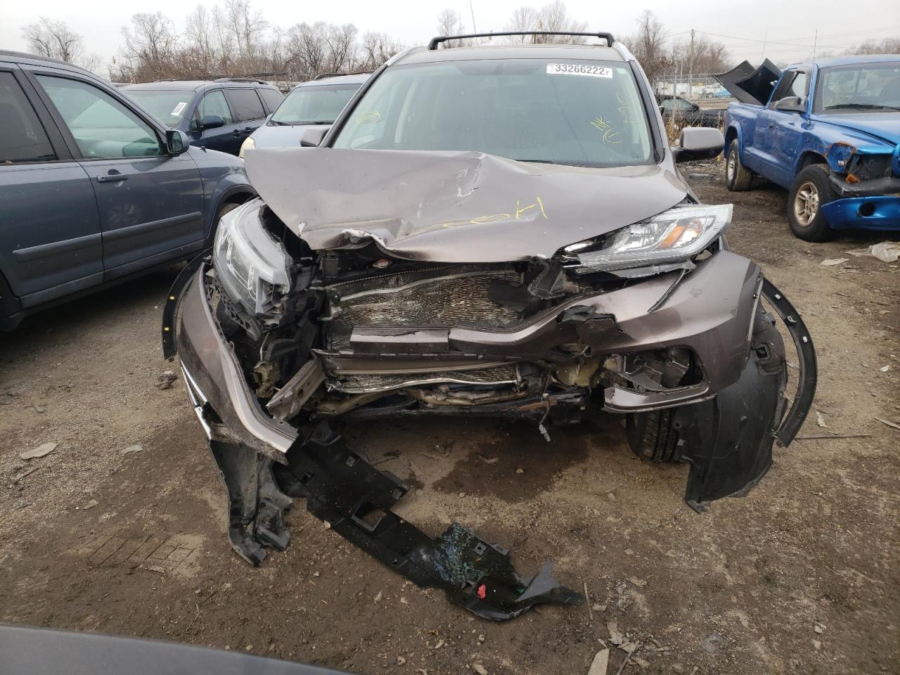 Photo 9 from auction – 2016 HONDA CR-V EXL with VIN 2HKRM4H73GH707661