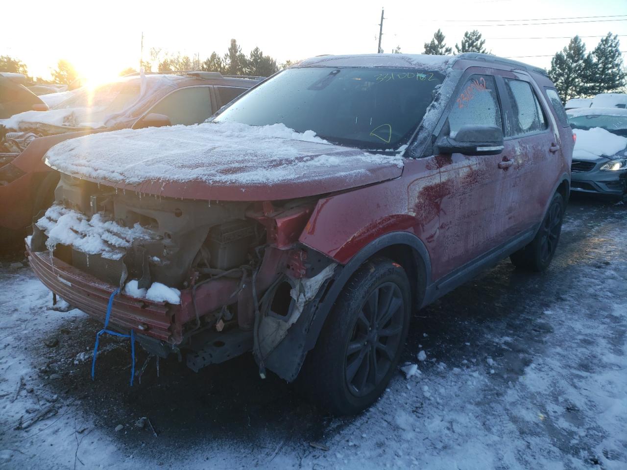 Photo 2 from auction – 2019 FORD EXPLORER X with VIN 1FM5K8D85KGB08179