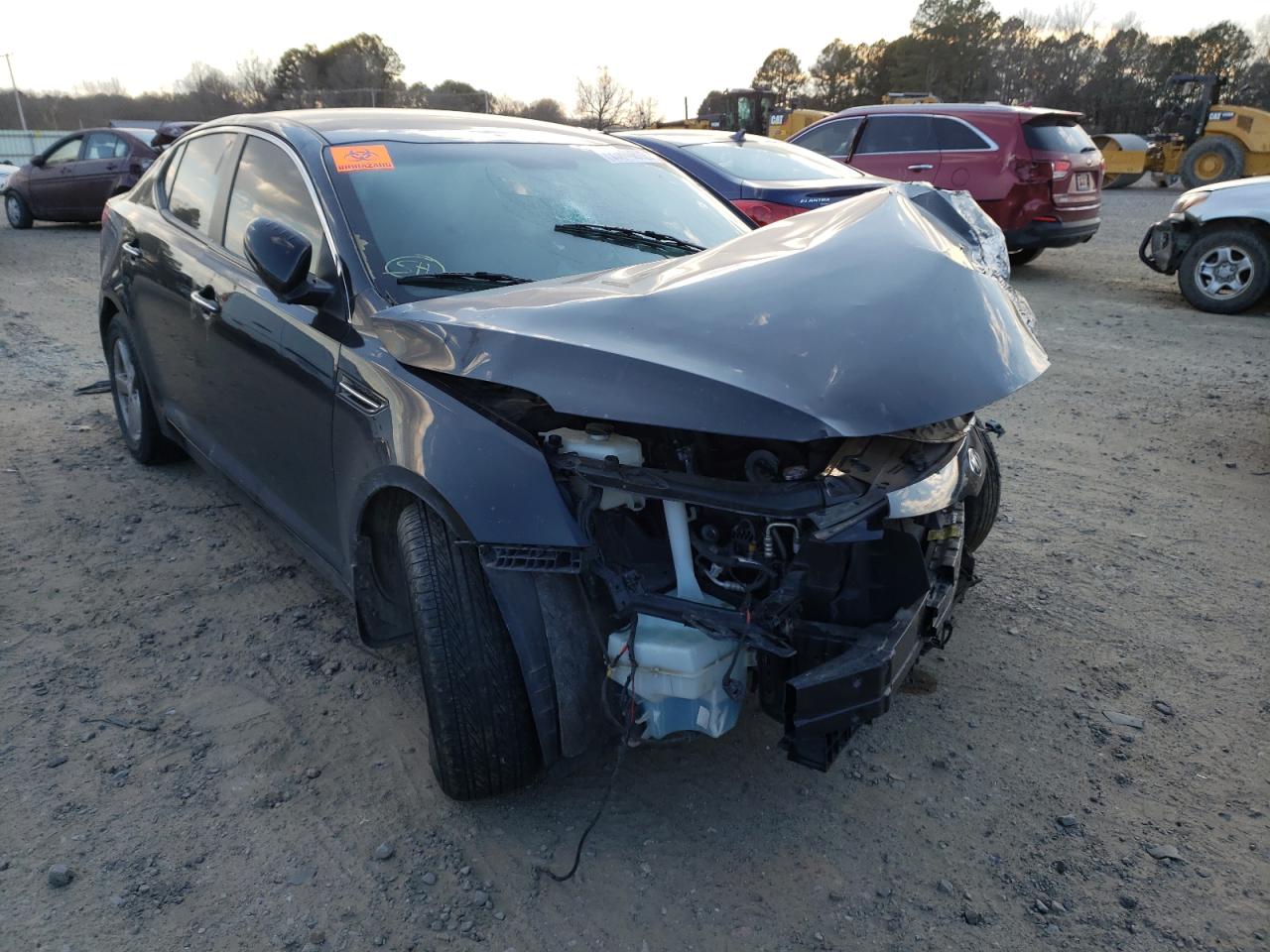 KIA OPTIMA LX 2013 with VIN 5XXGM4A77DG186047 - Photo from auction