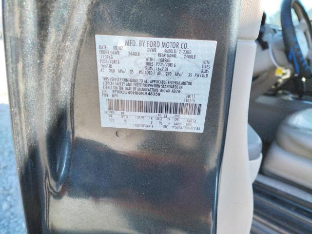 Photo 10 from auction – 2008 FORD ESCAPE HEV with VIN 1FMCU49H88KB48359