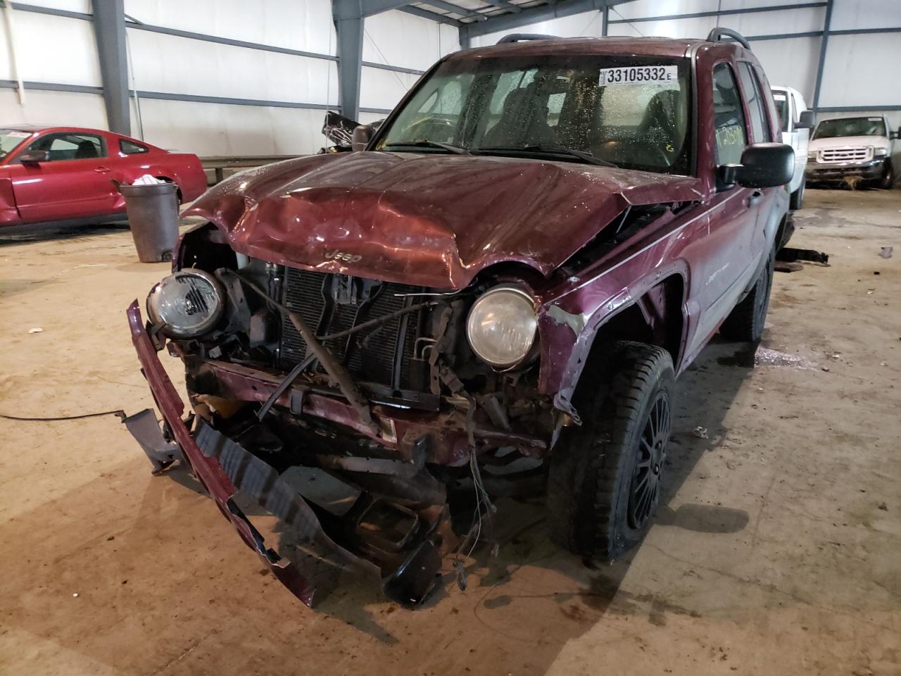 Photo 2 from auction – 2003 JEEP LIBERTY SP with VIN 1J4GL48K93W503640