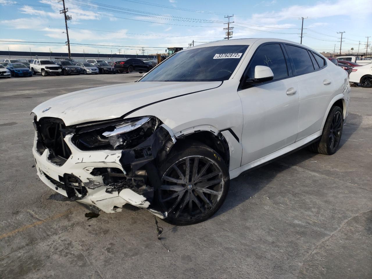 Photo 2 from auction – 2020 BMW X6 SDRIVE with VIN 5UXCY4C07L9C02604