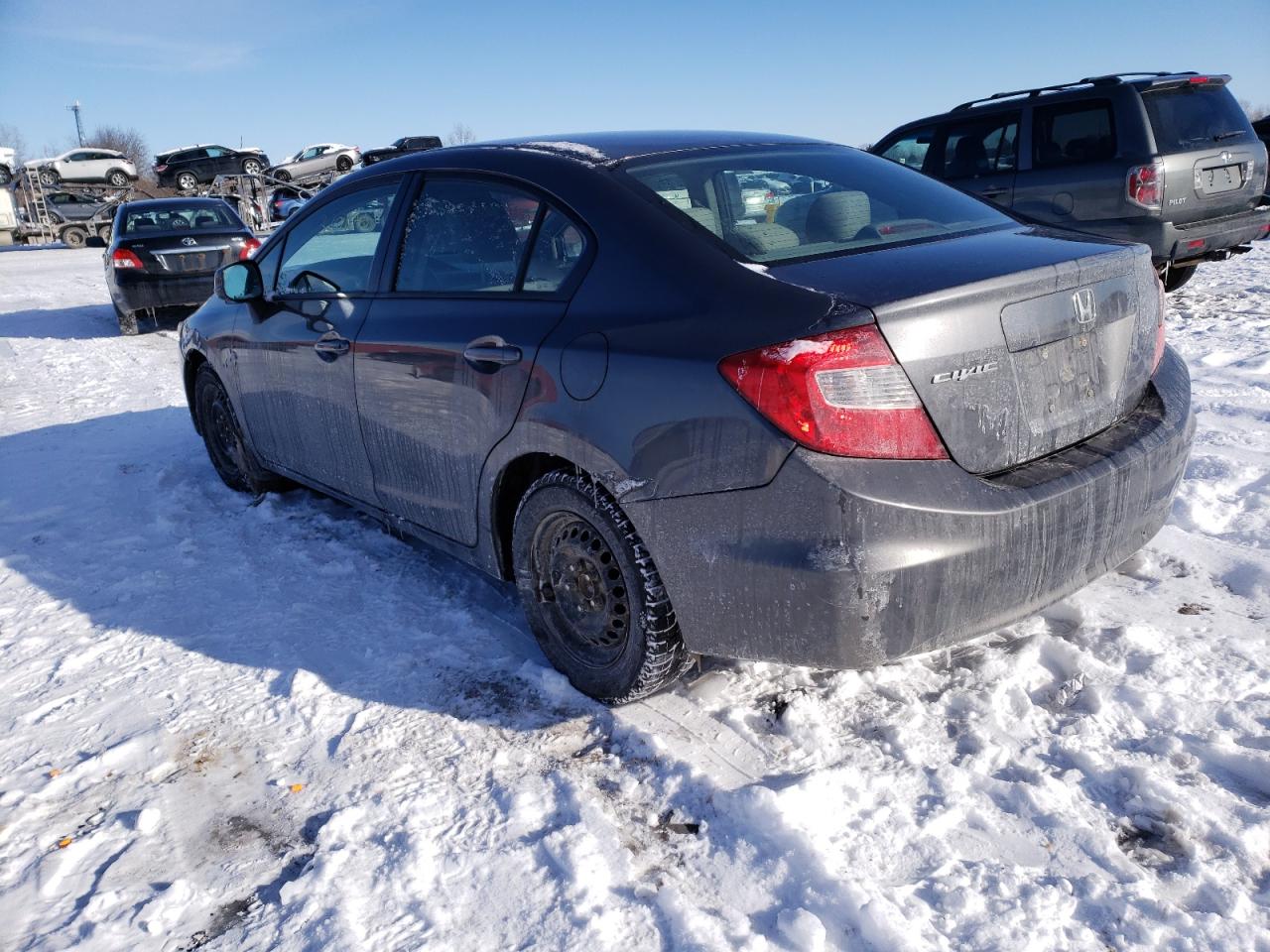 Photo 3 from auction – 2012 HONDA CIVIC LX with VIN 2HGFB2F48CH114436