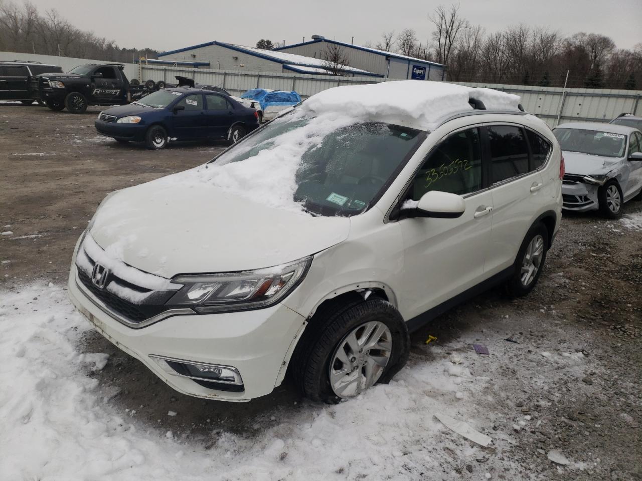 Photo 2 from auction – 2016 HONDA CR-V EXL with VIN 5J6RM4H74GL034160