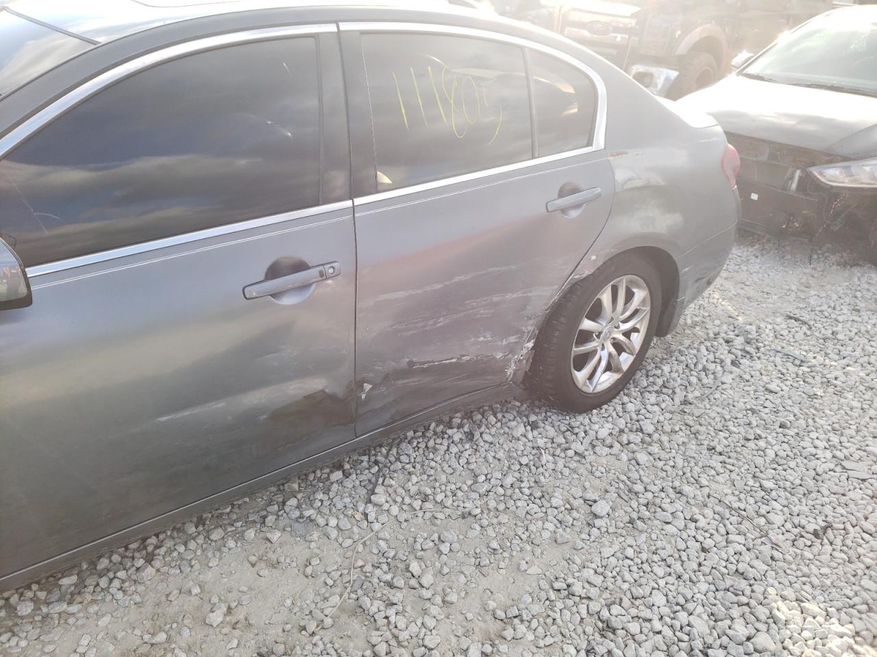 Photo 9 from auction – 2008 INFINITI G35 with VIN JNKBV61E88M224482