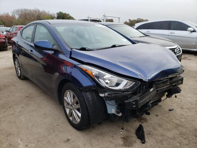 HYUNDAI ELANTRA SE 2016 with VIN 5NPDH4AE2GH718285 - Photo from auction