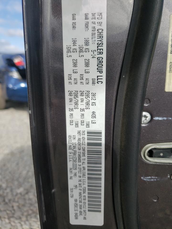 Photo 10 from auction – 2014 JEEP PATRIOT SP with VIN 1C4NJPBA1ED812229