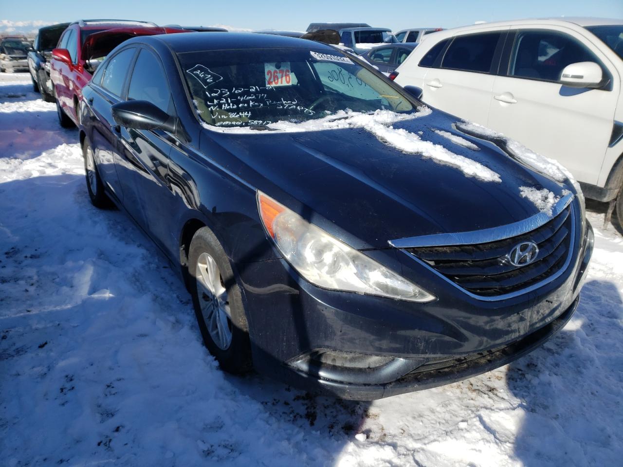 HYUNDAI SONATA GLS 2011 with VIN 5NPEB4AC1BH158644 - Photo from auction