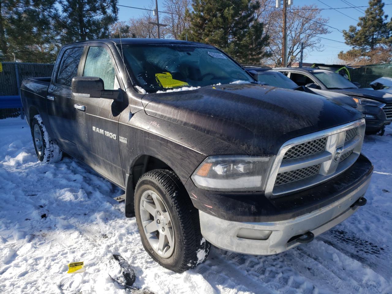 DODGE RAM 1500 2011 with VIN 1D7RV1CT4BS571492 - Photo from auction