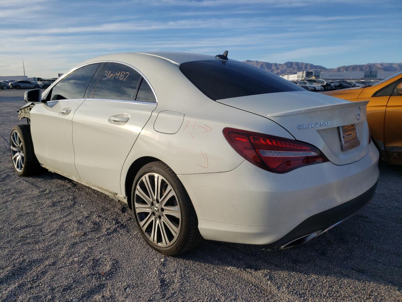 Photo 3 from auction – 2018 MERCEDES-BENZ CLA 250 with VIN WDDSJ4EB2JN611536