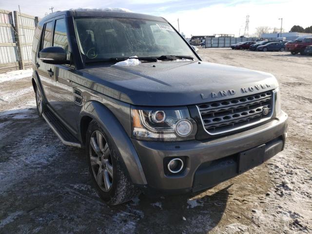 LAND ROVER LR4 HSE 2016 with VIN SALAG2V62GA804838 - Photo from auction