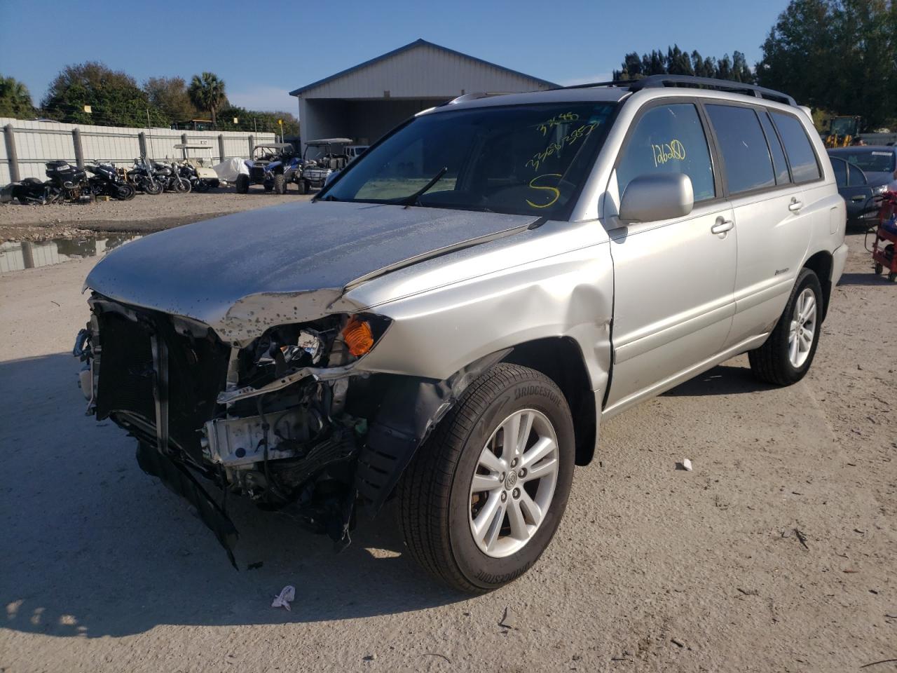Photo 2 from auction – 2006 TOYOTA HIGHLANDER with VIN JTEEP21A960166218