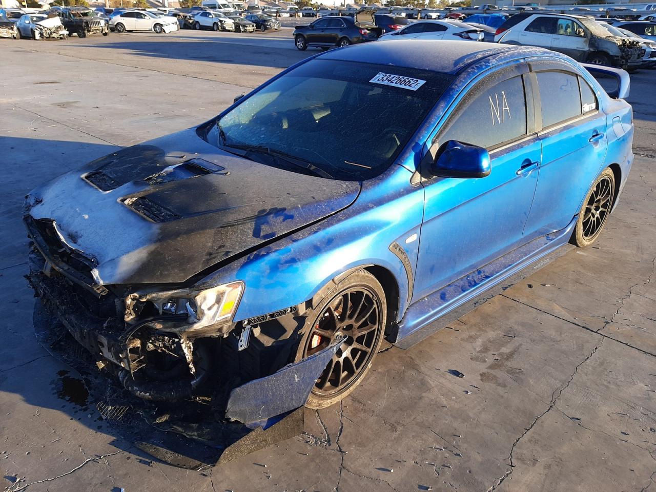 Photo 2 from auction – 2008 MITSUBISHI LANCER EVO with VIN JA3AW86V68U050473