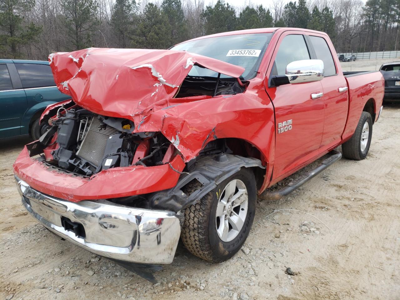 Photo 2 from auction – 2015 DODGE 1500 SLT with VIN 1C6RR6GG1FS675282