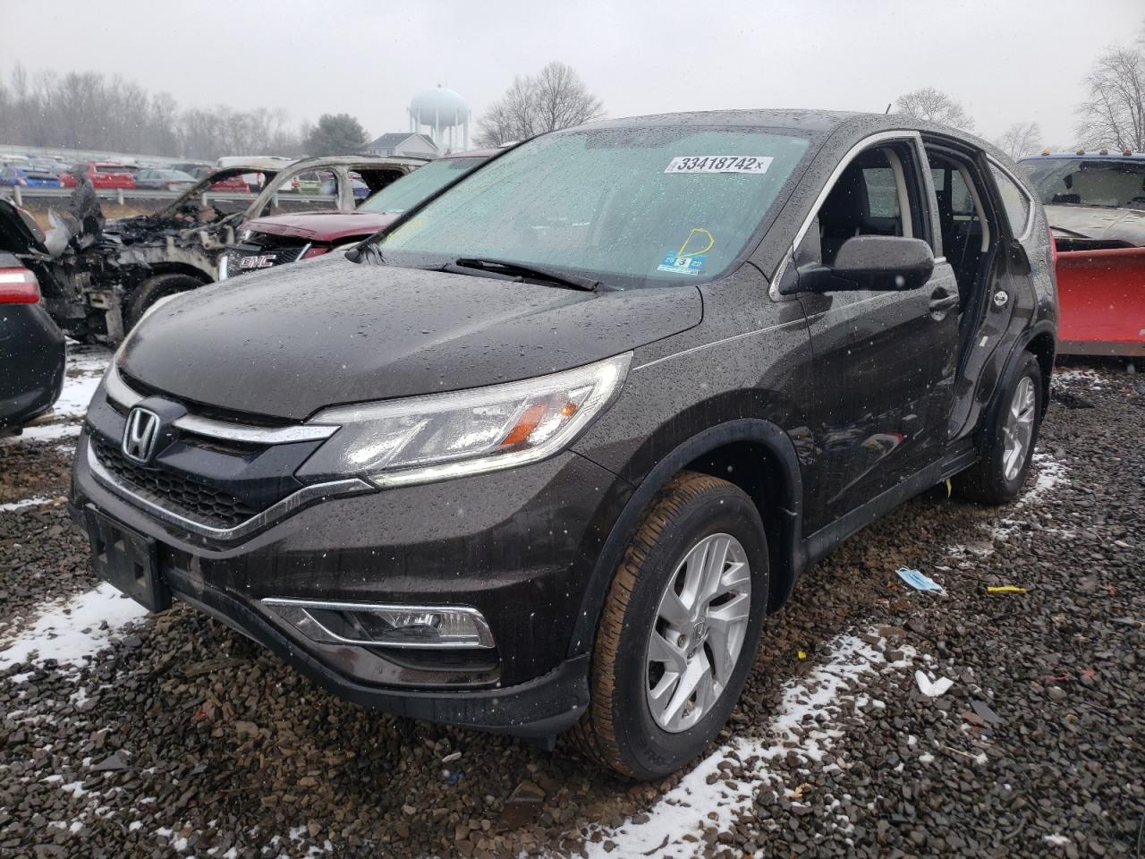 Photo 2 from auction – 2015 HONDA CR-V EX with VIN 2HKRM4H55FH691301