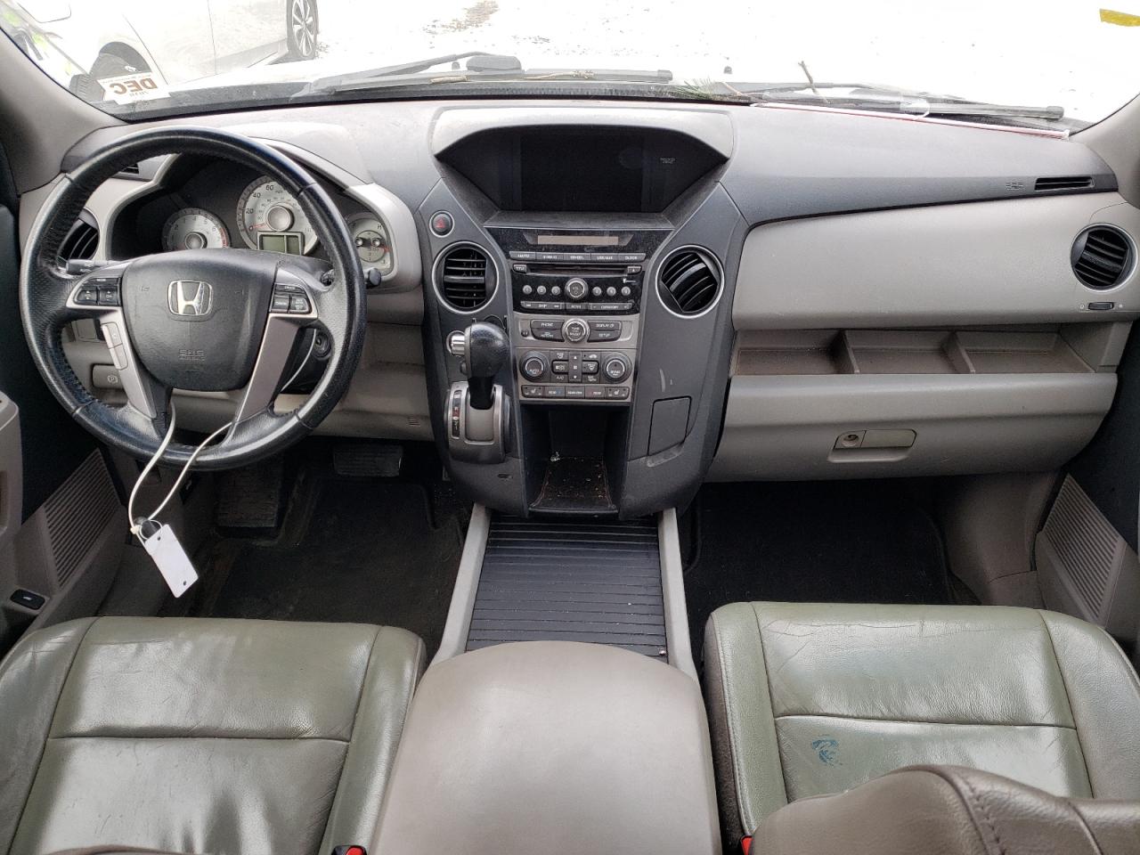 Photo 9 from auction – 2012 HONDA PILOT EXL with VIN 5FNYF4H56CB054854