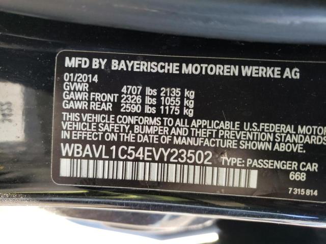 Photo 10 from auction – 2014 BMW X1 XDRIVE2 with VIN WBAVL1C54EVY23502