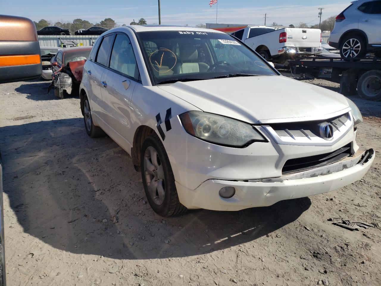 ACURA RDX 2009 with VIN 5J8TB18249A007741 - Photo from auction