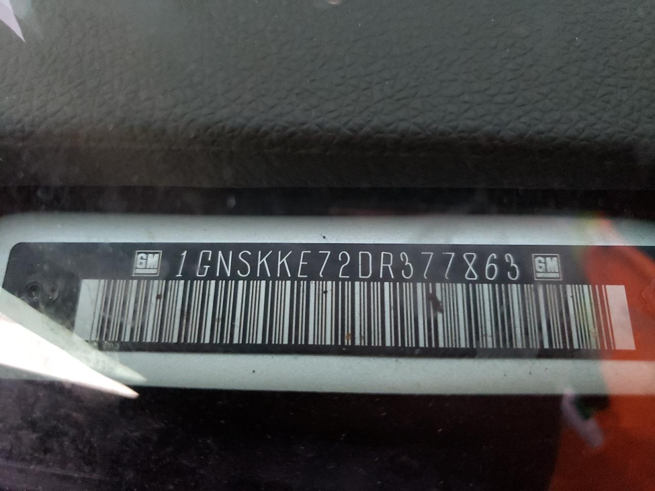 Photo 10 from auction – 2013 CHEVROLET SUBURBAN K with VIN 1GNSKKE72DR377863