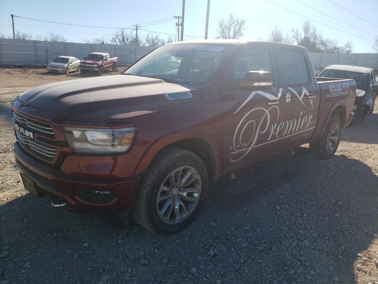 Photo 2 from auction – 2021 RAM 1500 LARAM with VIN 1C6SRFJTXMN635883