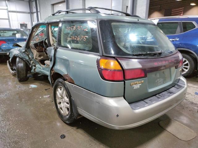 Photo 3 from auction – 2003 SUBARU LEGACY OUT with VIN 4S3BH665337642568