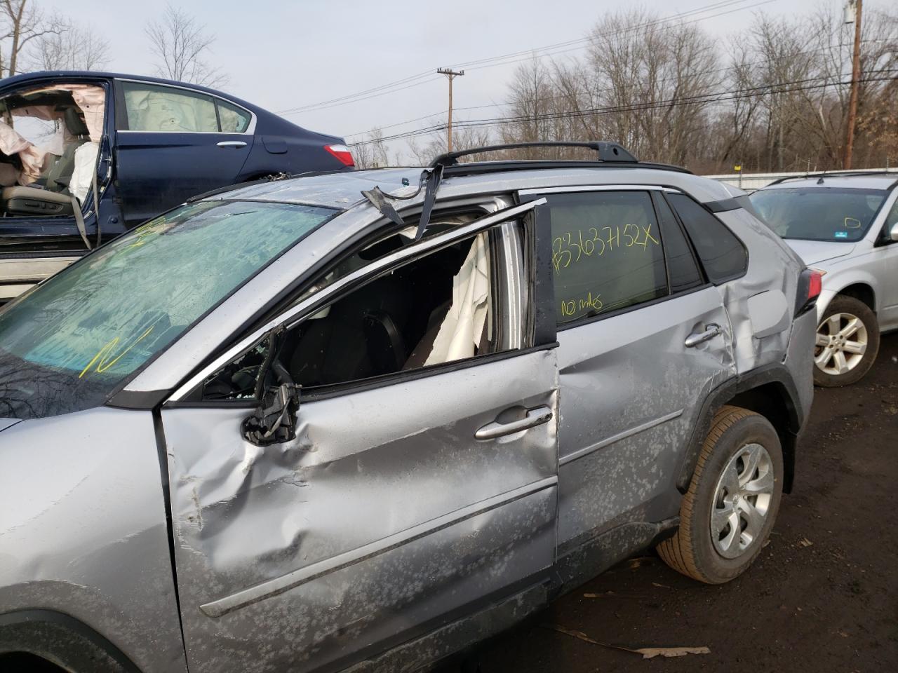 Photo 9 from auction – 2021 TOYOTA RAV4 LE with VIN 2T3F1RFV5MC245457