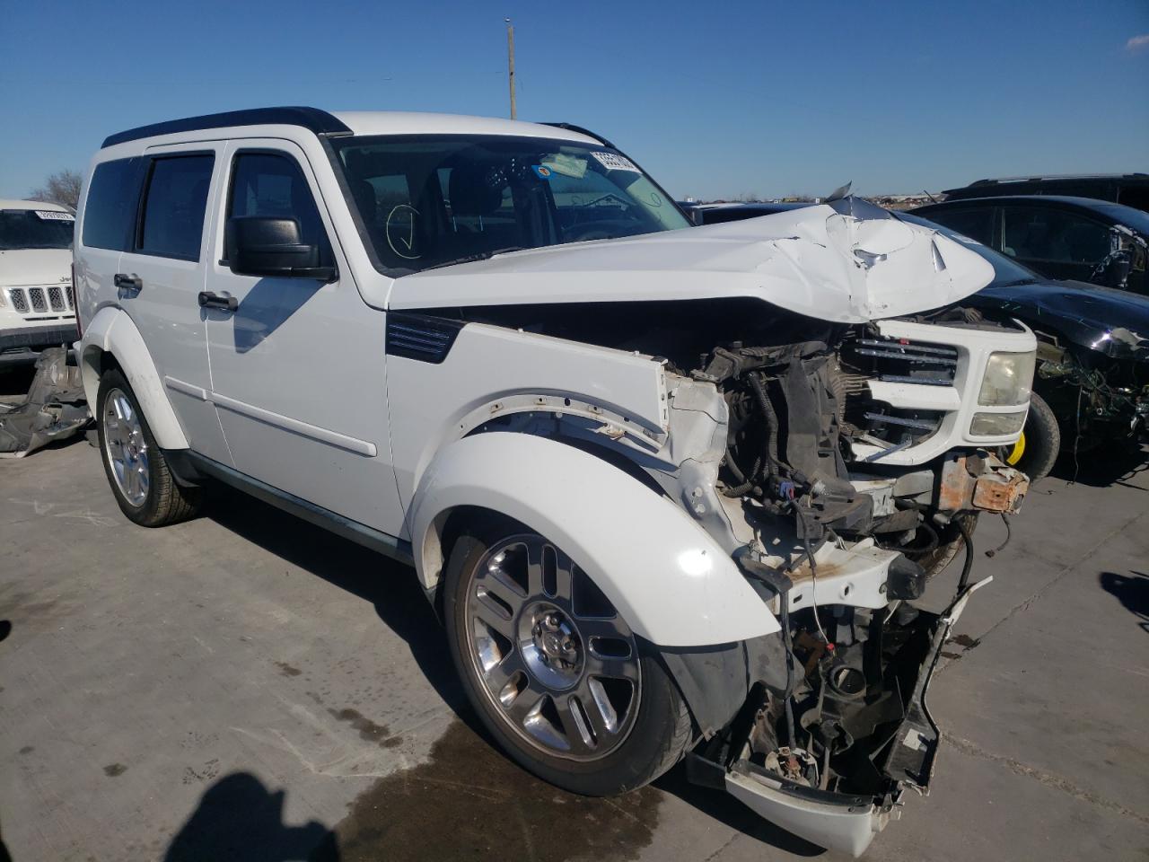 DODGE NITRO HEAT 2011 with VIN 1D4PT4GK8BW604032 - Photo from auction