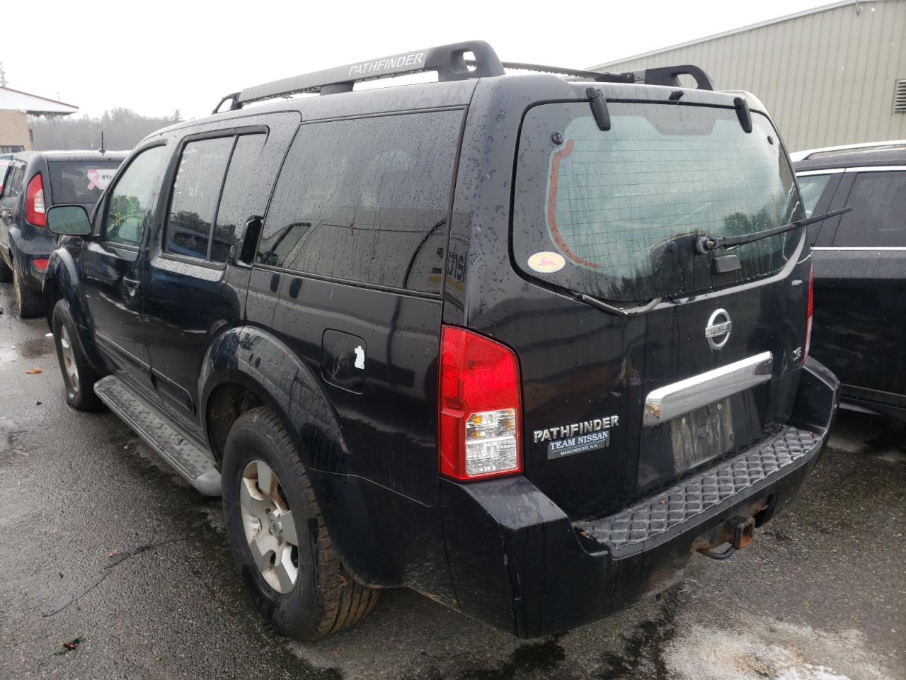 Photo 3 from auction – 2005 NISSAN PATHFINDER with VIN 5N1AR18W65C741182