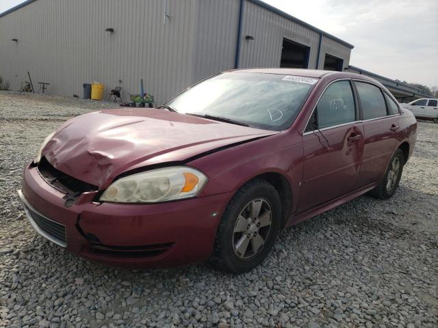 Photo 2 from auction – 2009 CHEVROLET IMPALA 1LT with VIN 2G1WT57N791295172
