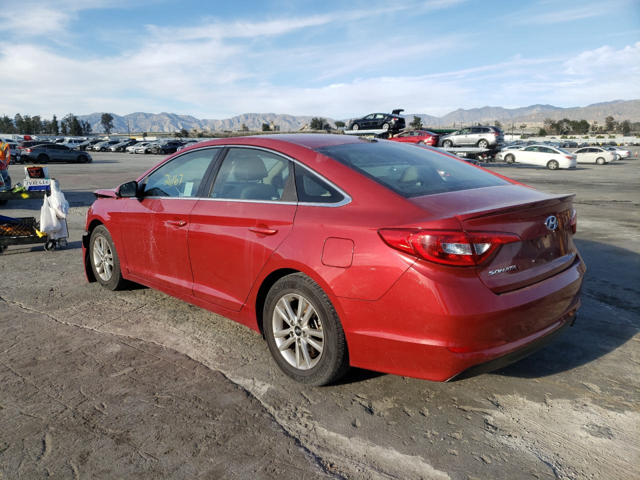 Photo 3 from auction – 2017 HYUNDAI SONATA SE with VIN 5NPE24AF6HH452317