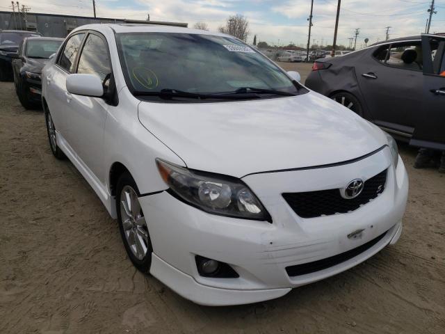 TOYOTA COROLLA BA 2009 with VIN 2T1BU40E09C111277 - Photo from auction