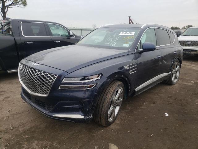Photo 2 from auction – 2021 GENESIS GV80 BASE with VIN KMUHCESC5MU059149