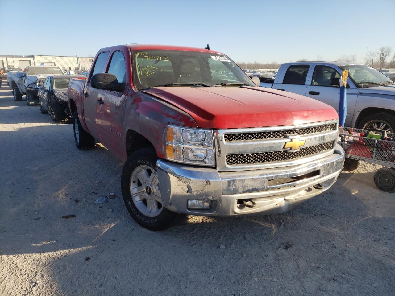 CHEVROLET SILVERADO 2012 with VIN 1GCPKSE70CF174713 - Photo from auction