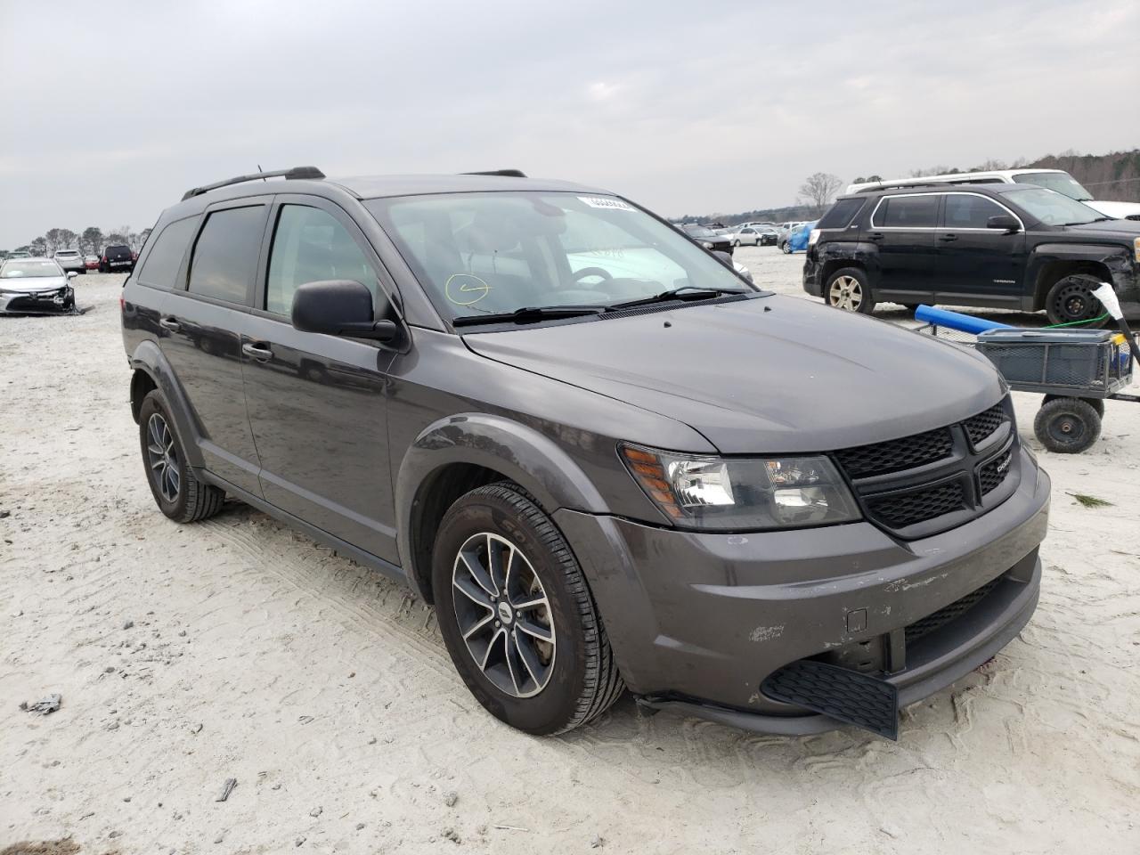 DODGE JOURNEY SE 2018 with VIN 3C4PDCAB5JT446878 - Photo from auction