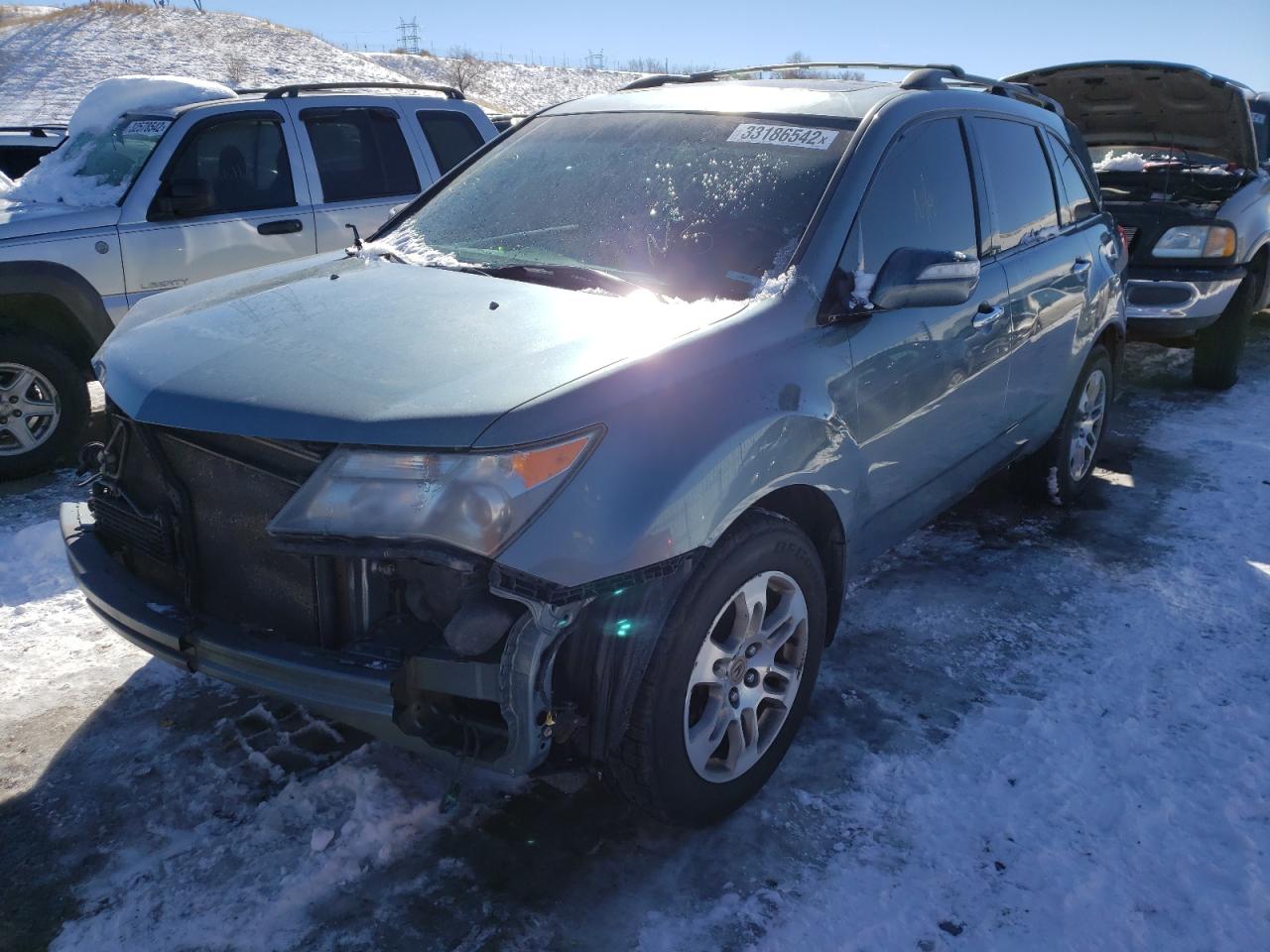 Photo 2 from auction – 2008 ACURA MDX TECHNO with VIN 2HNYD28368H526104