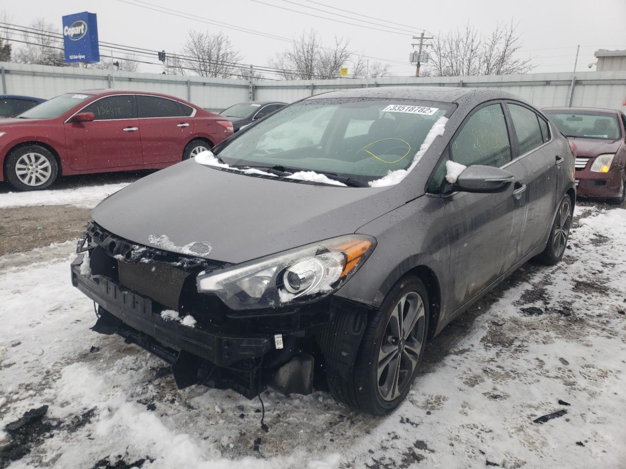 Photo 2 from auction – 2015 KIA FORTE EX with VIN KNAFZ4A83F5342496
