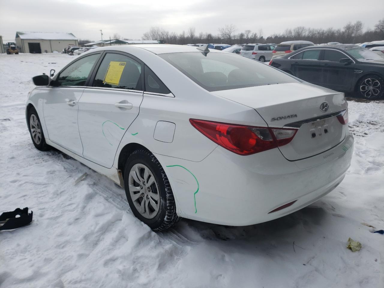 Photo 3 from auction – 2012 HYUNDAI SONATA GLS with VIN 5NPEB4AC7CH484417