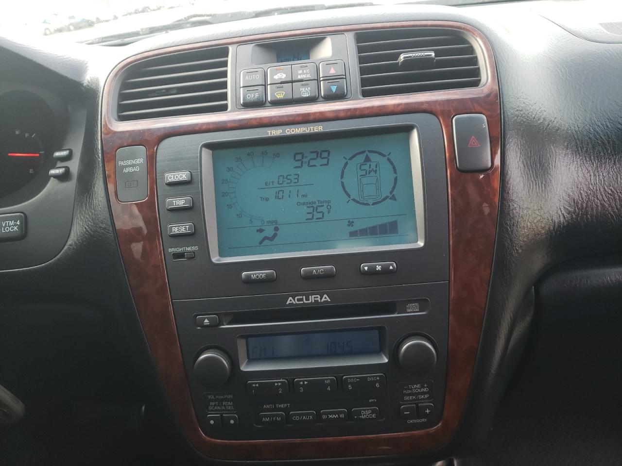 Photo 9 from auction – 2005 ACURA MDX with VIN 2HNYD18225H509314