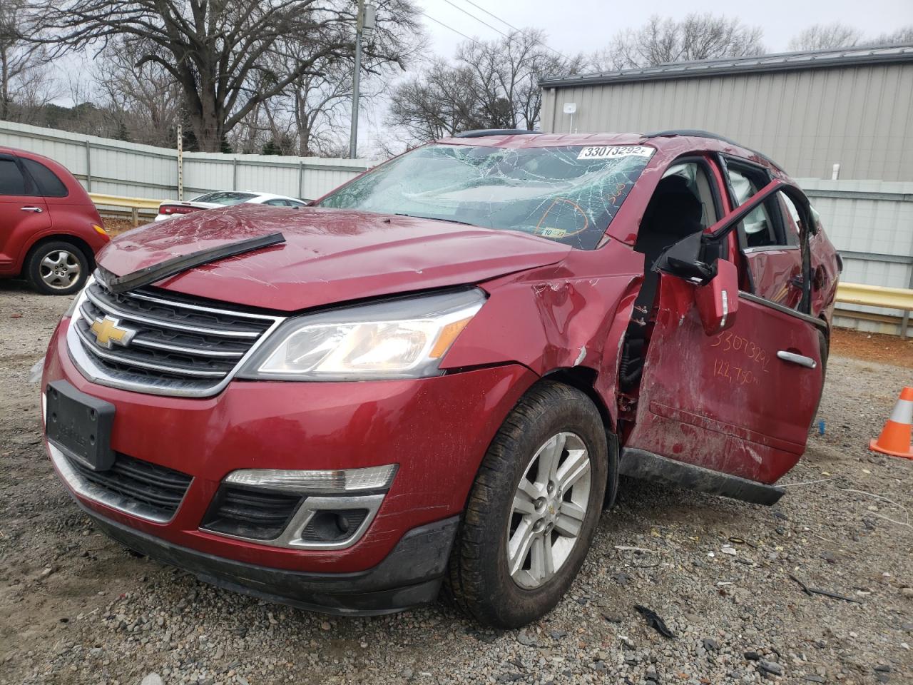 Photo 2 from auction – 2014 CHEVROLET TRAVERSE with VIN 1GNKVGKD5EJ325481