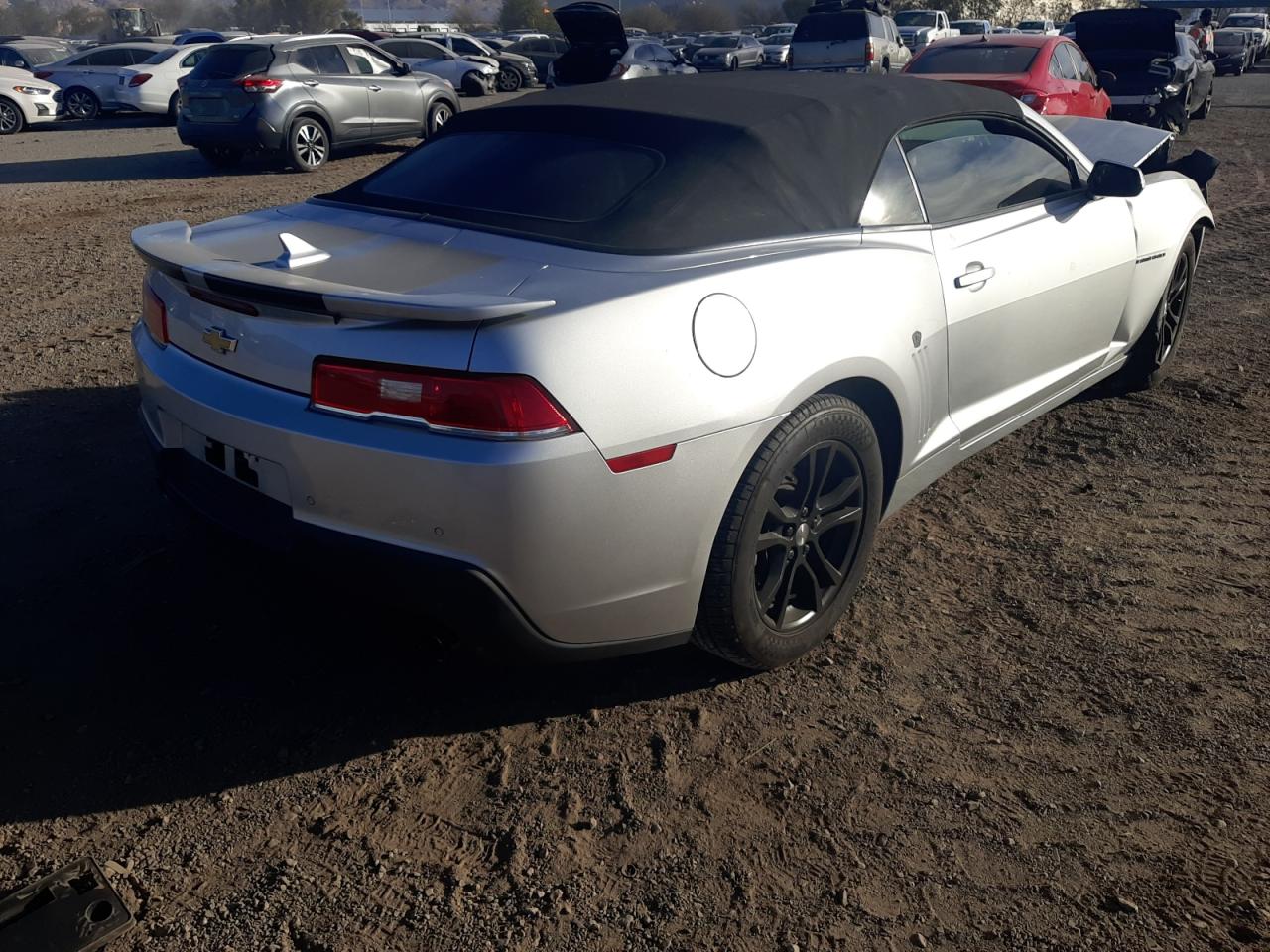Photo 4 from auction – 2015 CHEVROLET CAMARO LT with VIN 2G1FD3D31F9160948