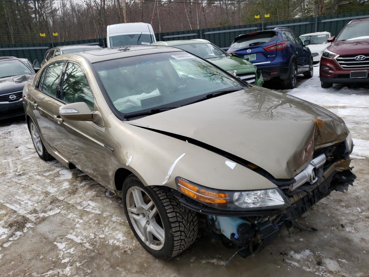 ACURA TL 2008 with VIN 19UUA66268A019542 - Photo from auction