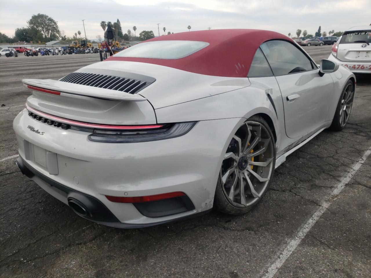 Photo 4 from auction – 2021 PORSCHE 911 TURBO with VIN WP0CD2A97MS263736