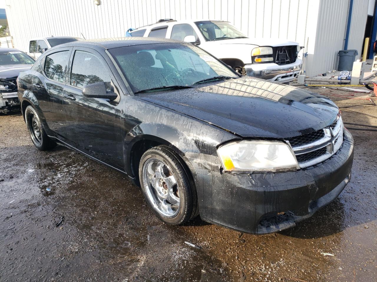 DODGE AVENGER SE 2014 with VIN 1C3CDZAB5EN116086 - Photo from auction