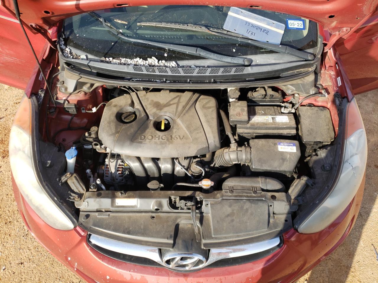 Photo 7 from auction – 2011 HYUNDAI ELANTRA GL with VIN KMHDH4AE2BU098564